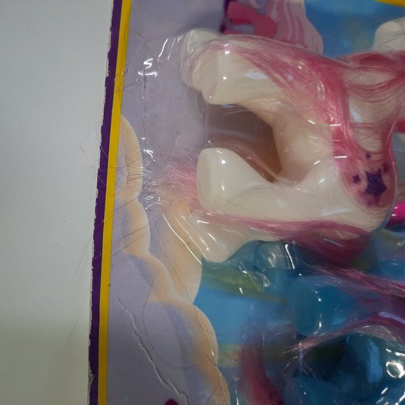 VINTAGE Greenbrier International Pony Playset NEW 2 Ponies And Brush Set - Picture 3 of 7